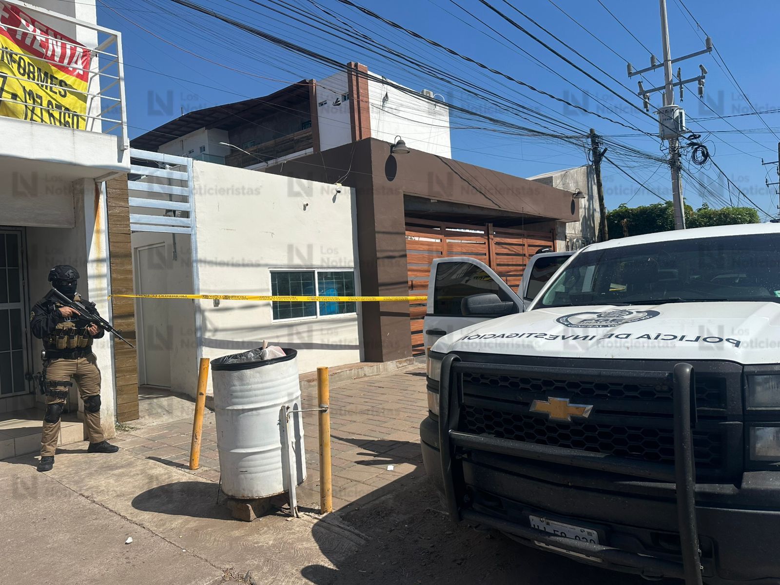 Sitian FGE y agentes de la Unidad Antisecuestros (UEA) departamentos en Bacurimi, Culiacán