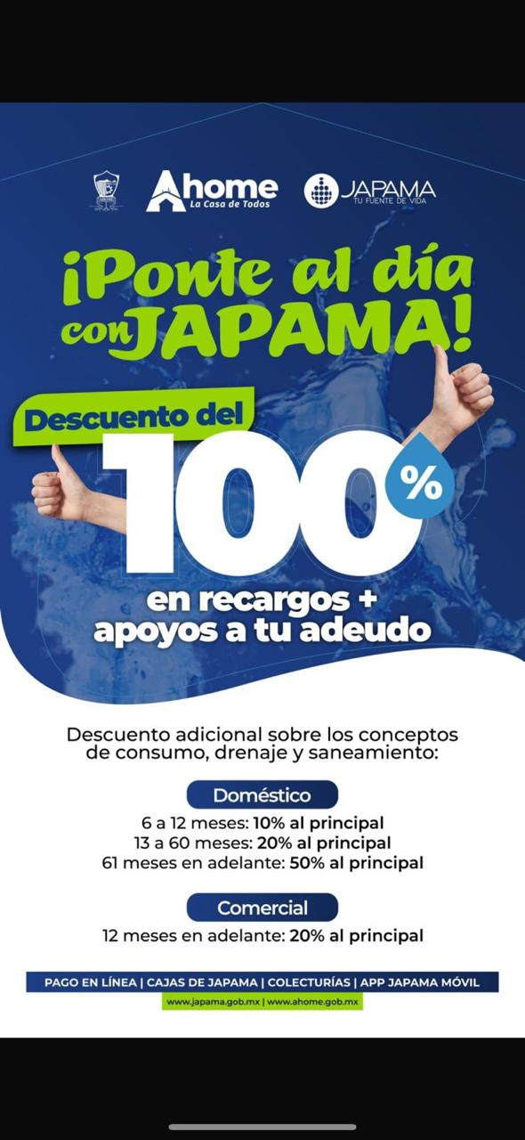 descuentos japama