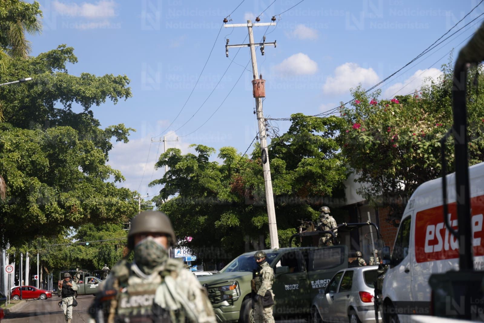 Cuatro detenidos con arsenal en el centro de Culiacán