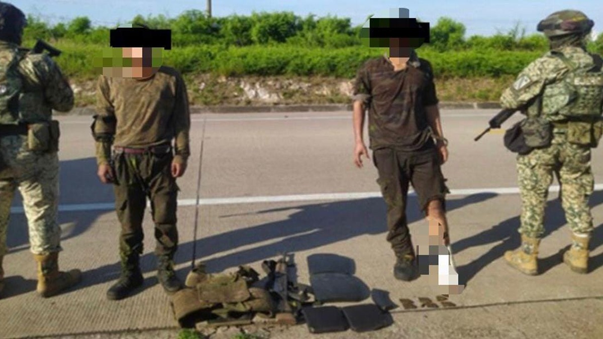 Detienen a dos hombres con arma de fuego en Escuinapa
