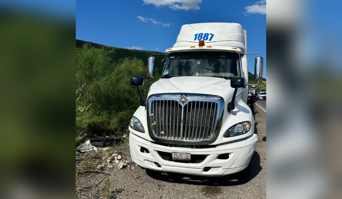 Detienen al conductor de un tractocamión en la México 15