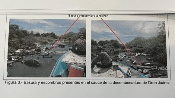 El Dren Juárez en Los Mochis esta taponeado con basura y manglar, urge desazolvarlo para evitar inundaciones: Alcalde