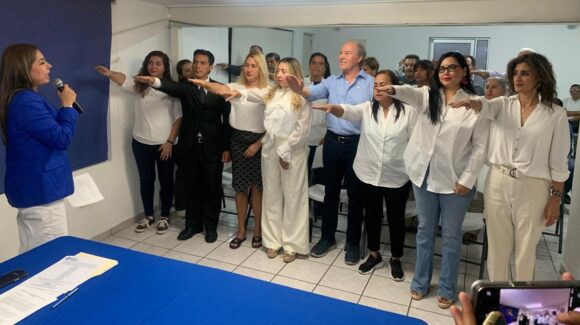 Rinde protesta Eduardo Ortiz como presidente del Comité Municipal del PAN, en Culiacán, Sinaloa
