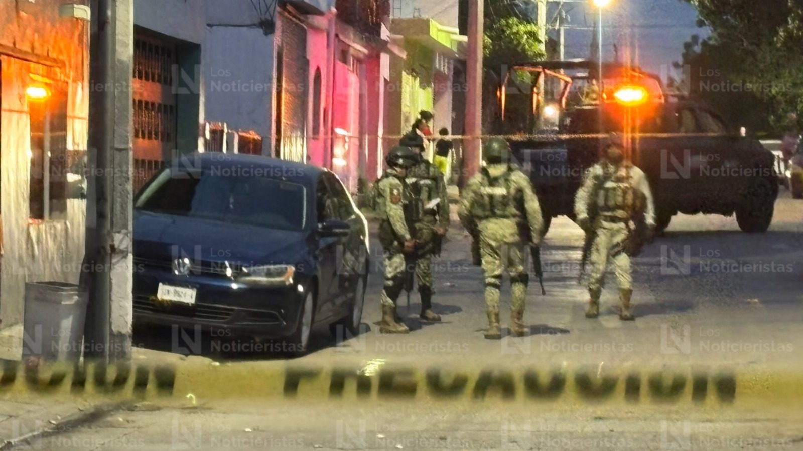 Militares en la Amistad de Culiacán