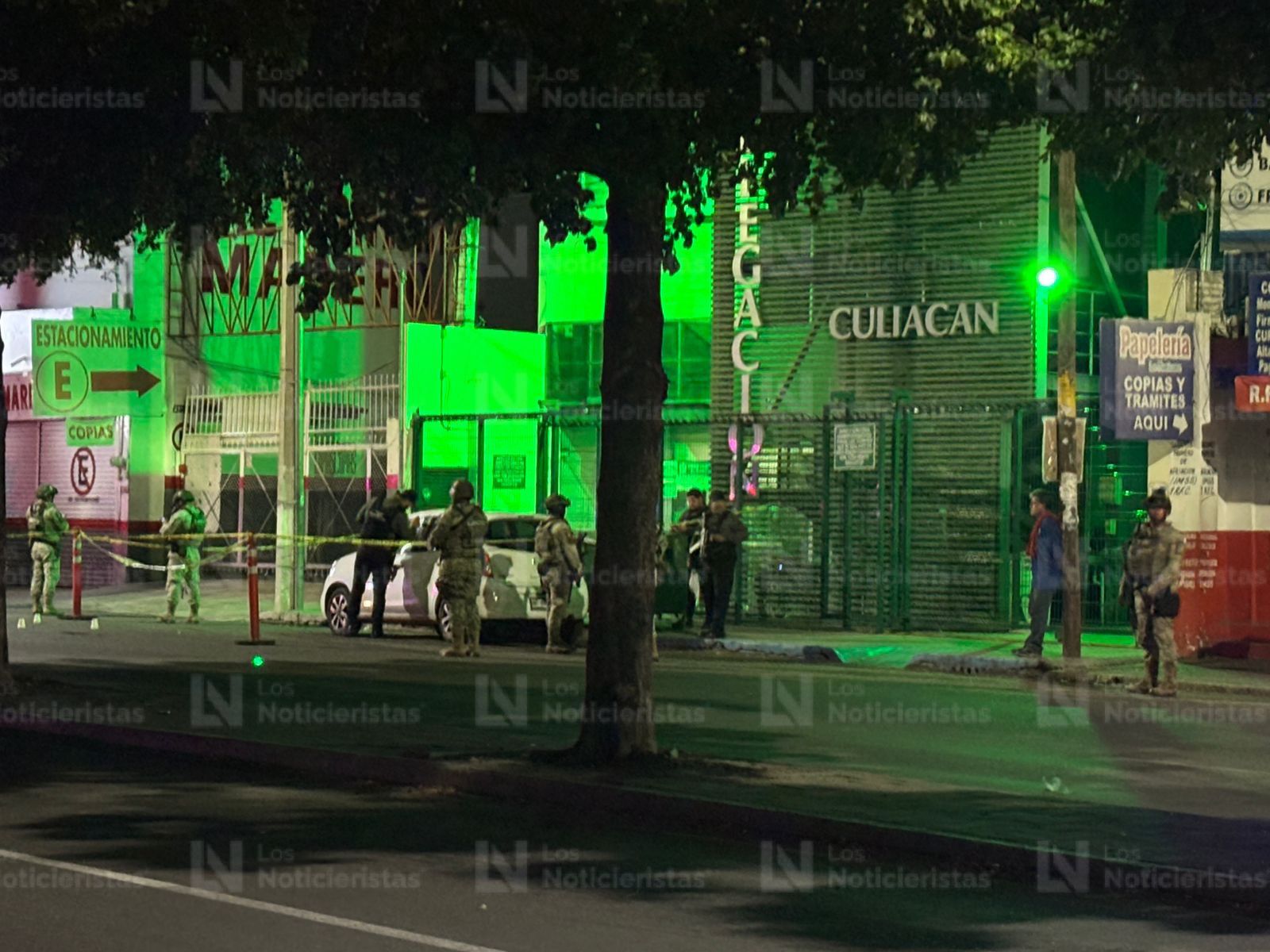 Hombre ejecutado por el bulevar Madero en el Centro de Culiacán, Sin.