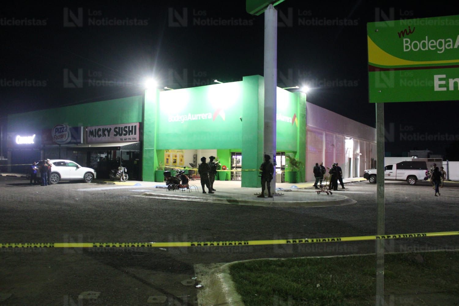 Ejecutan a hombre saliendo de supermercado en Mazatlán