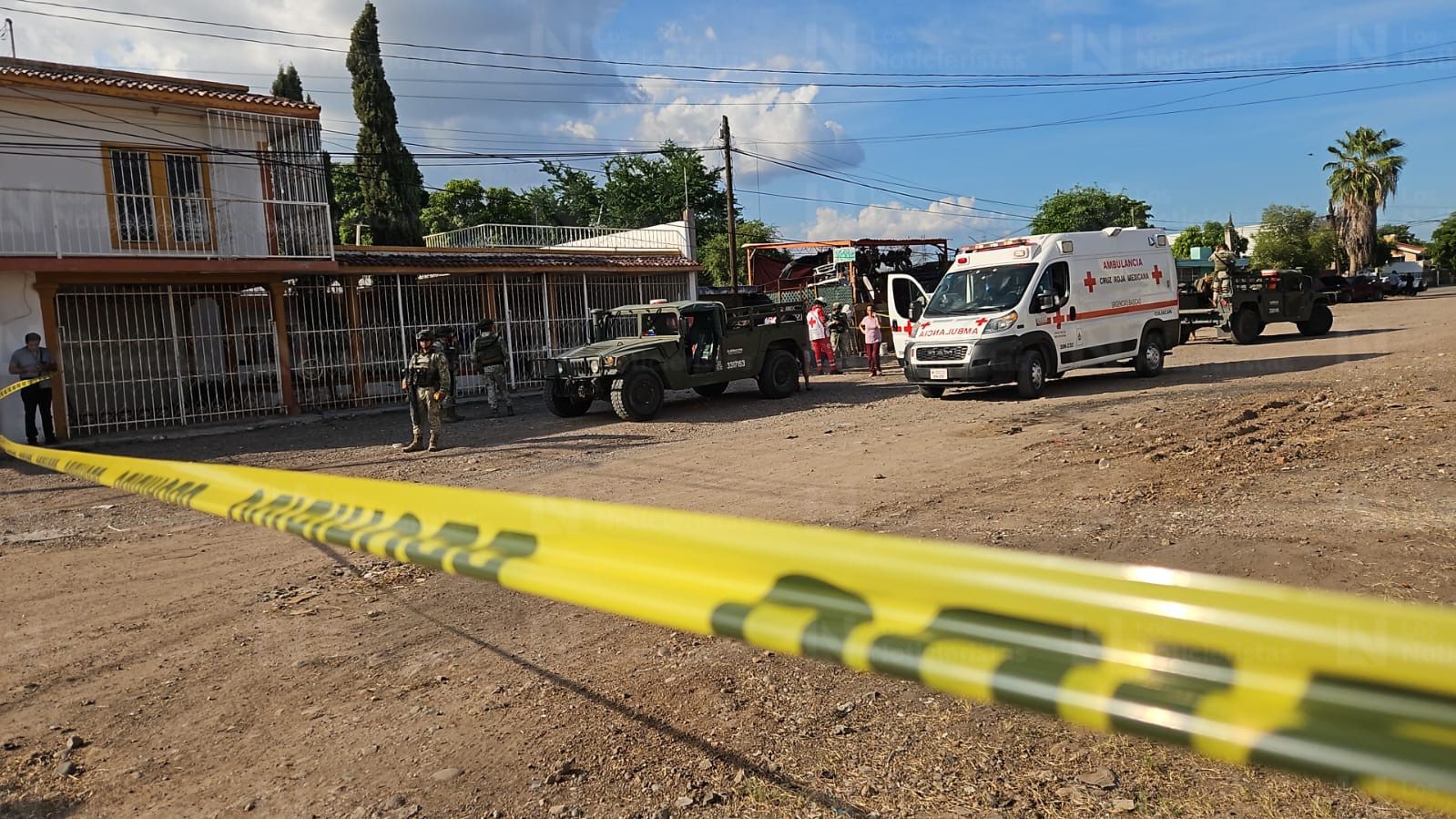 ejecutan a dos hombres en yonke de la industrial el palmito de culiacan lugar