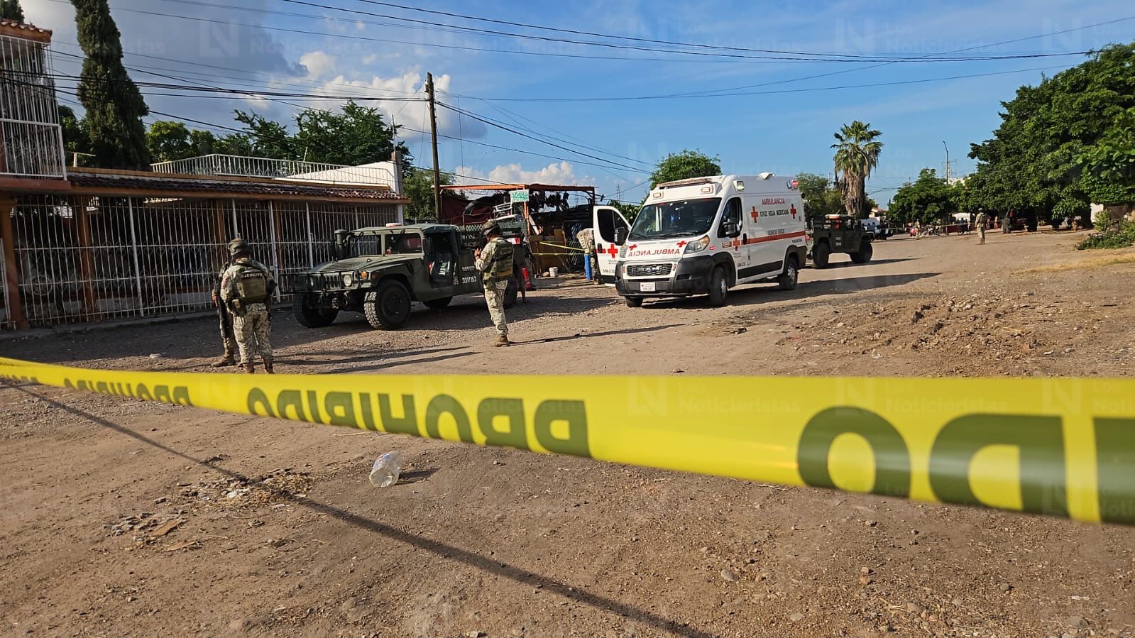 ejecutan a dos hombres en yonke de la industrial el palmito de culiacan