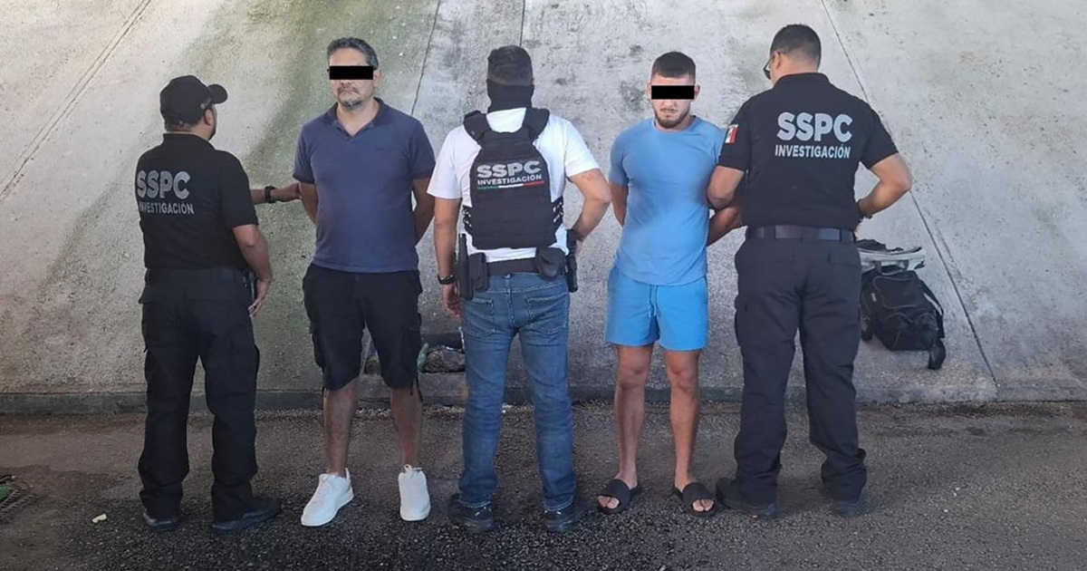 'El Griego' y otro detenido en Cancún