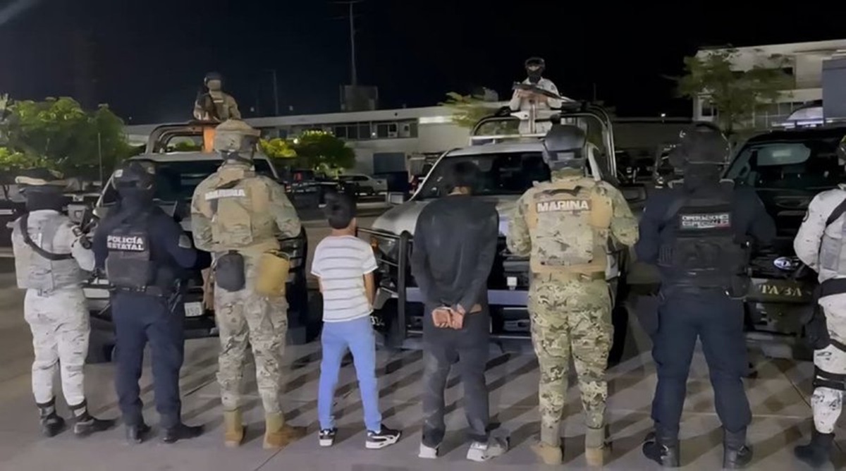 'El Niño Sicario' detenido junto con autoridades