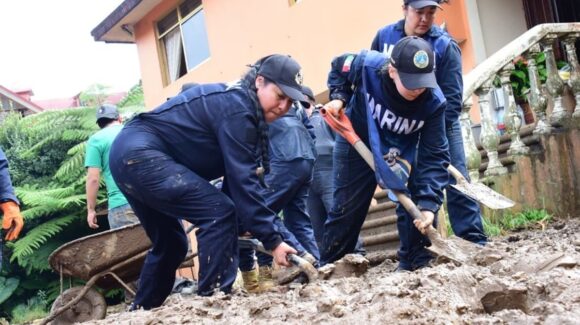 Actualiza Sheinbaum el número de fallecidos y desaparecidos por las devastadoras lluvias
