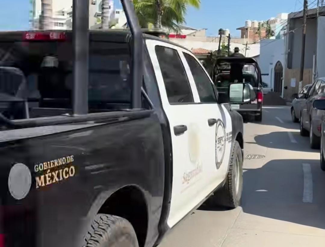 elementos policiales pertenecientes a la Secretaría de Seguridad y Protección Ciudadana en Mazatlán