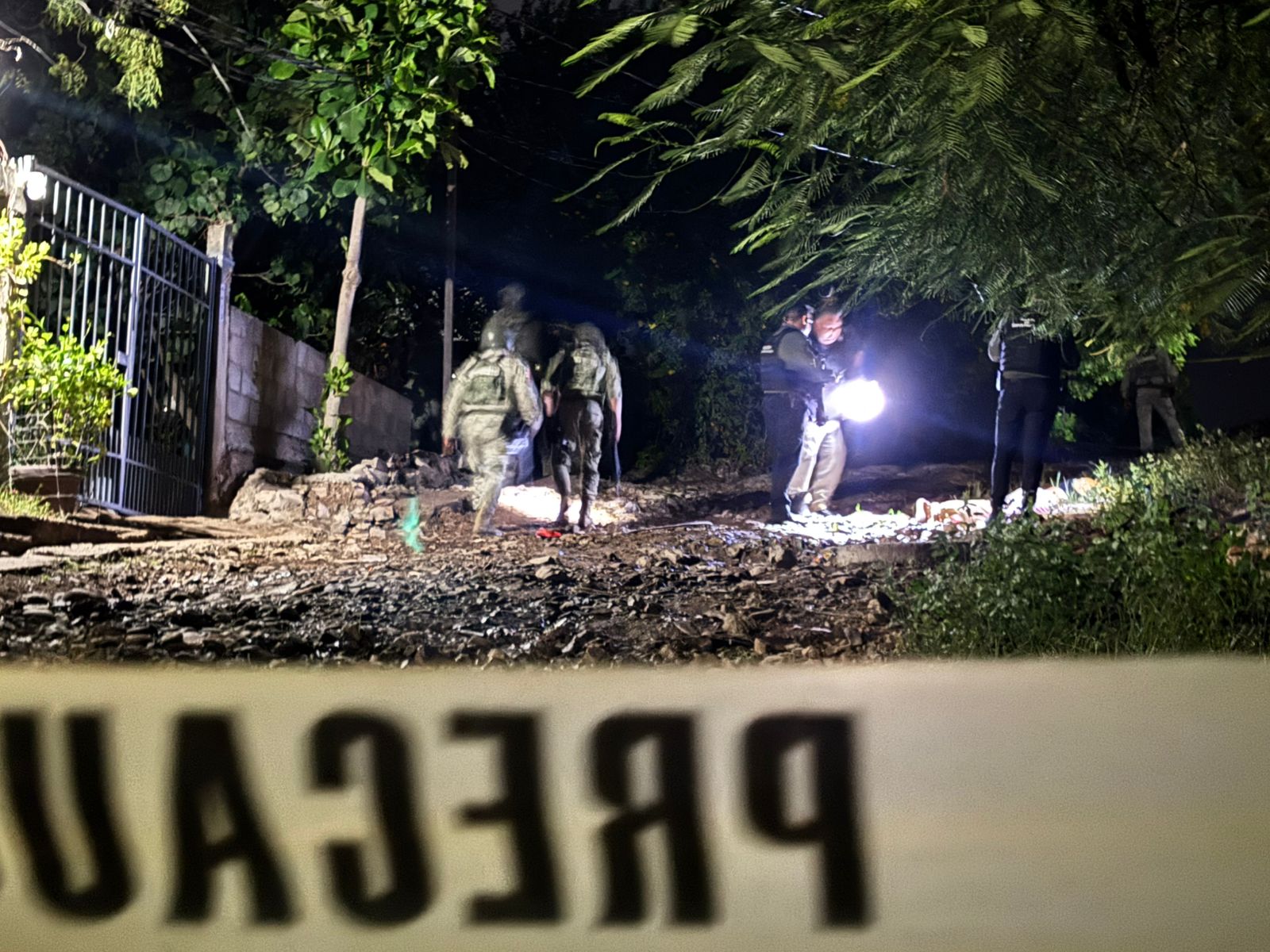 elementos del ejercito mexicano atendieron el caso