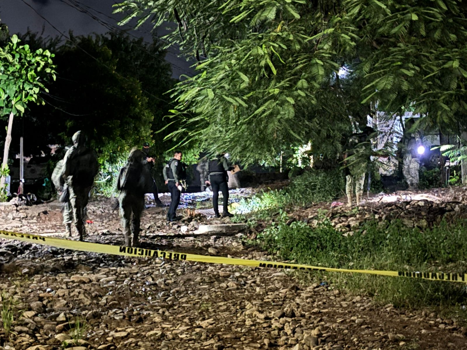 elementos del ejercito mexicano atendieron el caso