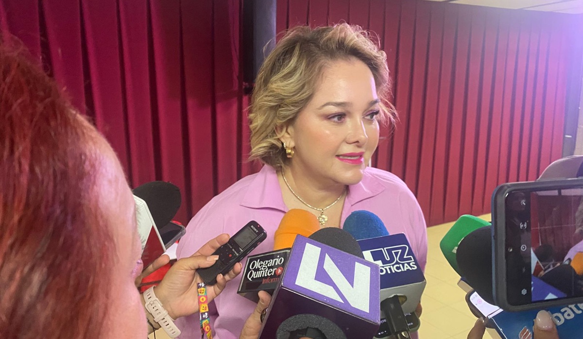 Eneyda Rocha Ruiz, presidenta de DIF Sinaloa