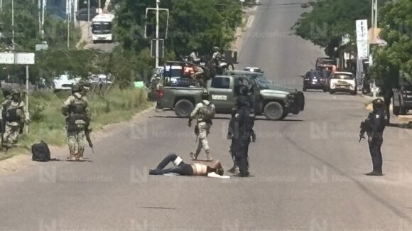 Se desata balacera por ‘levantón’ de policía estatal en Culiacán; lo rescatan herido y hay abatido y dos detenidos lesionados
