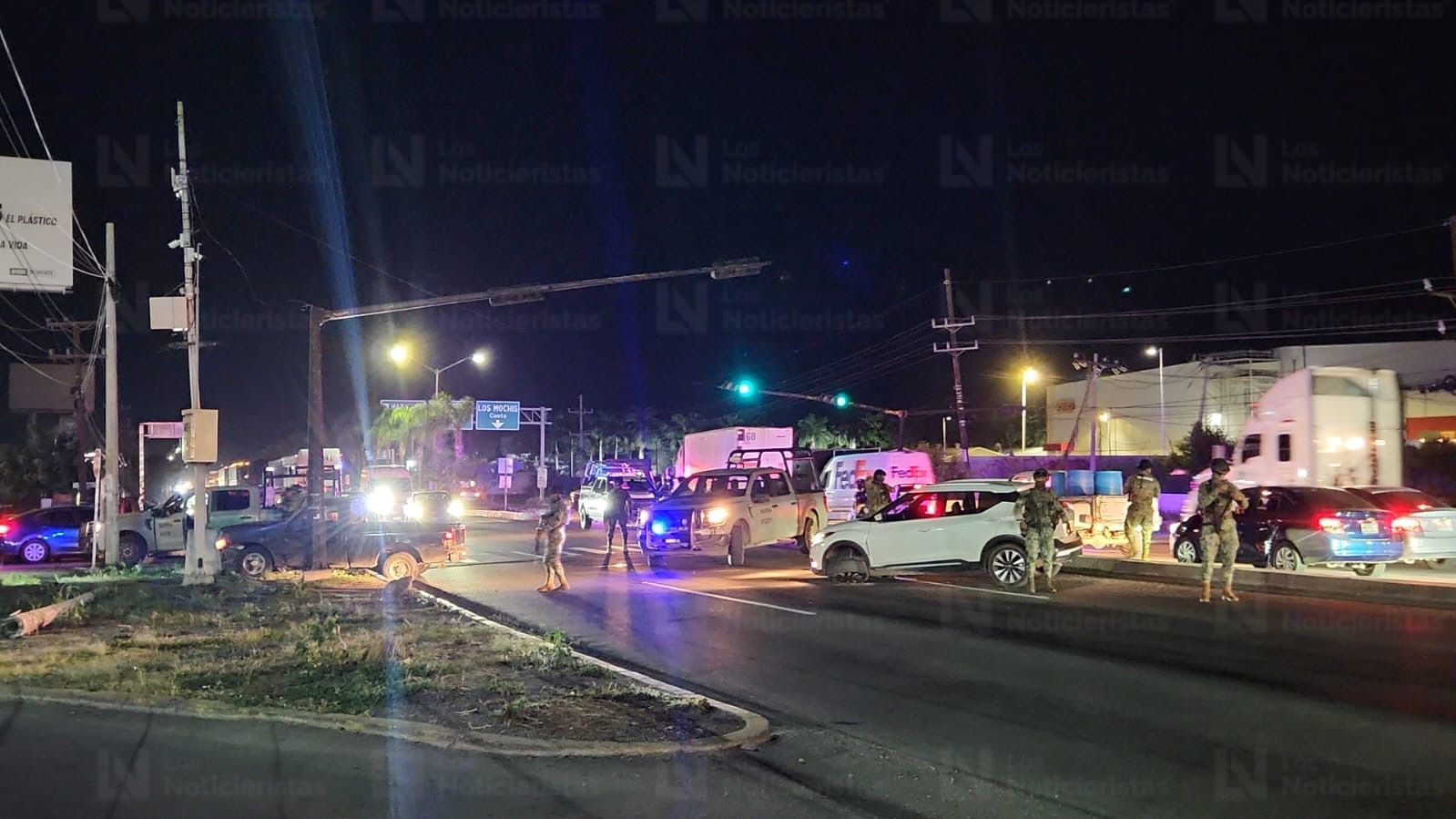 Enfrentamiento en Jesus Kumate y Las Torres, en Culiacán