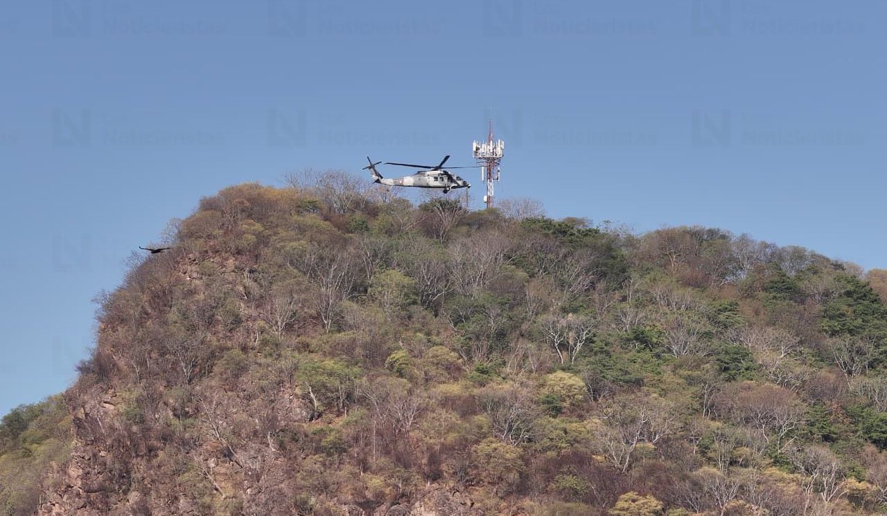 enfrentamiento en tepuche culiacan sinaloa helicoptero