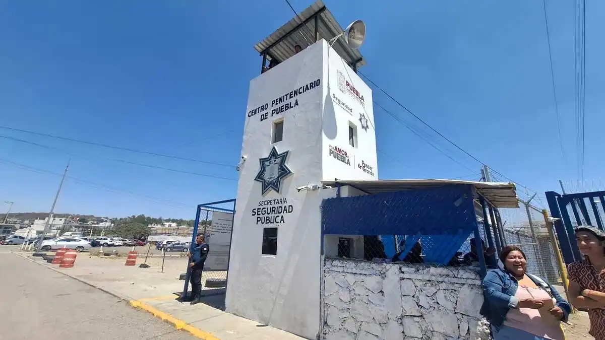 Entrada del Centro Penitenciario de San Miguel en Puebla