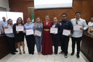Entrega de reconocimientos de trabajadores sindicalizados del Ayto. de Mazatlán
