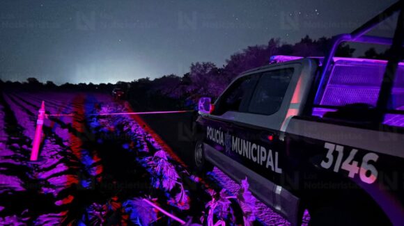 Envuelto en bolsas negras localizan cadáver en campos de cultivo en Balbuena, Navolato, Sinaloa