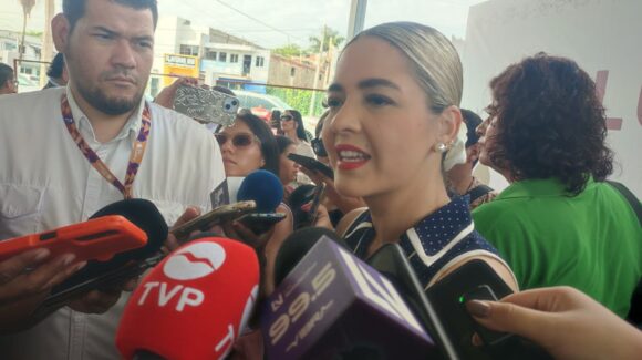 Busca Estrella Palacios abonar al reforzamiento de seguridad anunciado por Harfuch en Mazatlán, Sinaloa