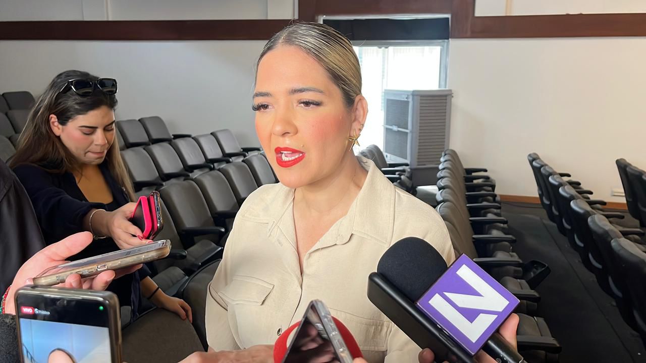 Estrella Palacios, alcaldesa de Mazatlán.