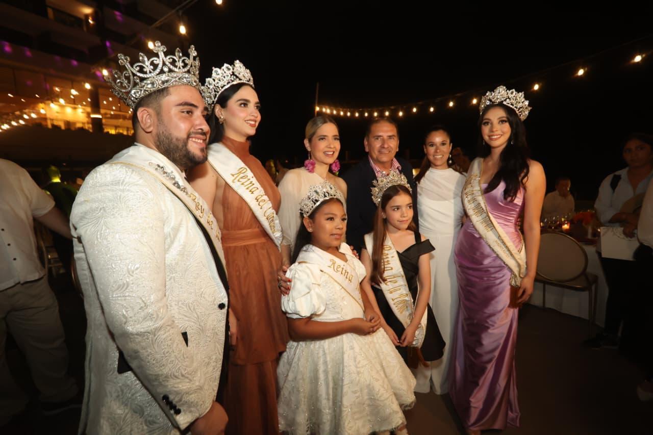 Estrella Palacios en cena de Fiesta Amigos 2025 en Mazatlán, Sin.