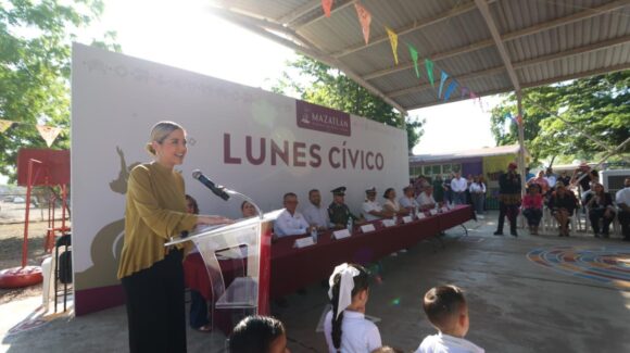 Arranca obra de barda perimetral en Jardín de Niños Zoraida Pineda, en Mazatlán, Sinaloa