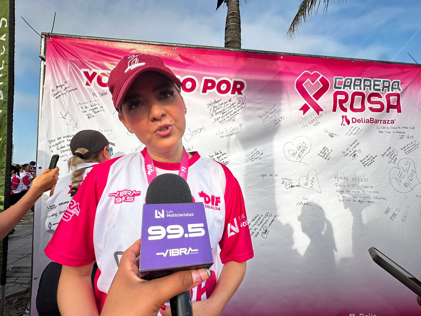 estrella palacios participa en la carrera rosa mazatlan