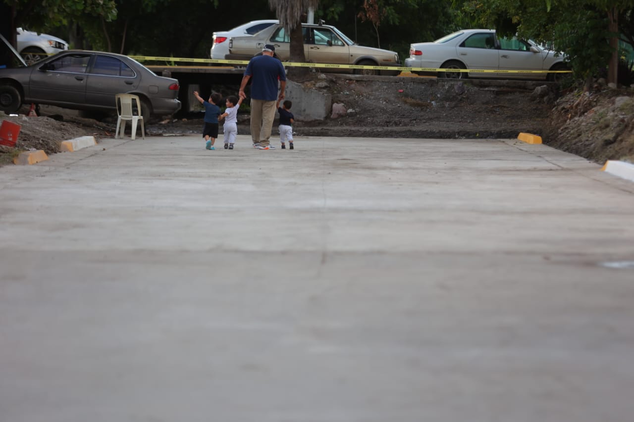 Pavimentación de calles en Mazatlán