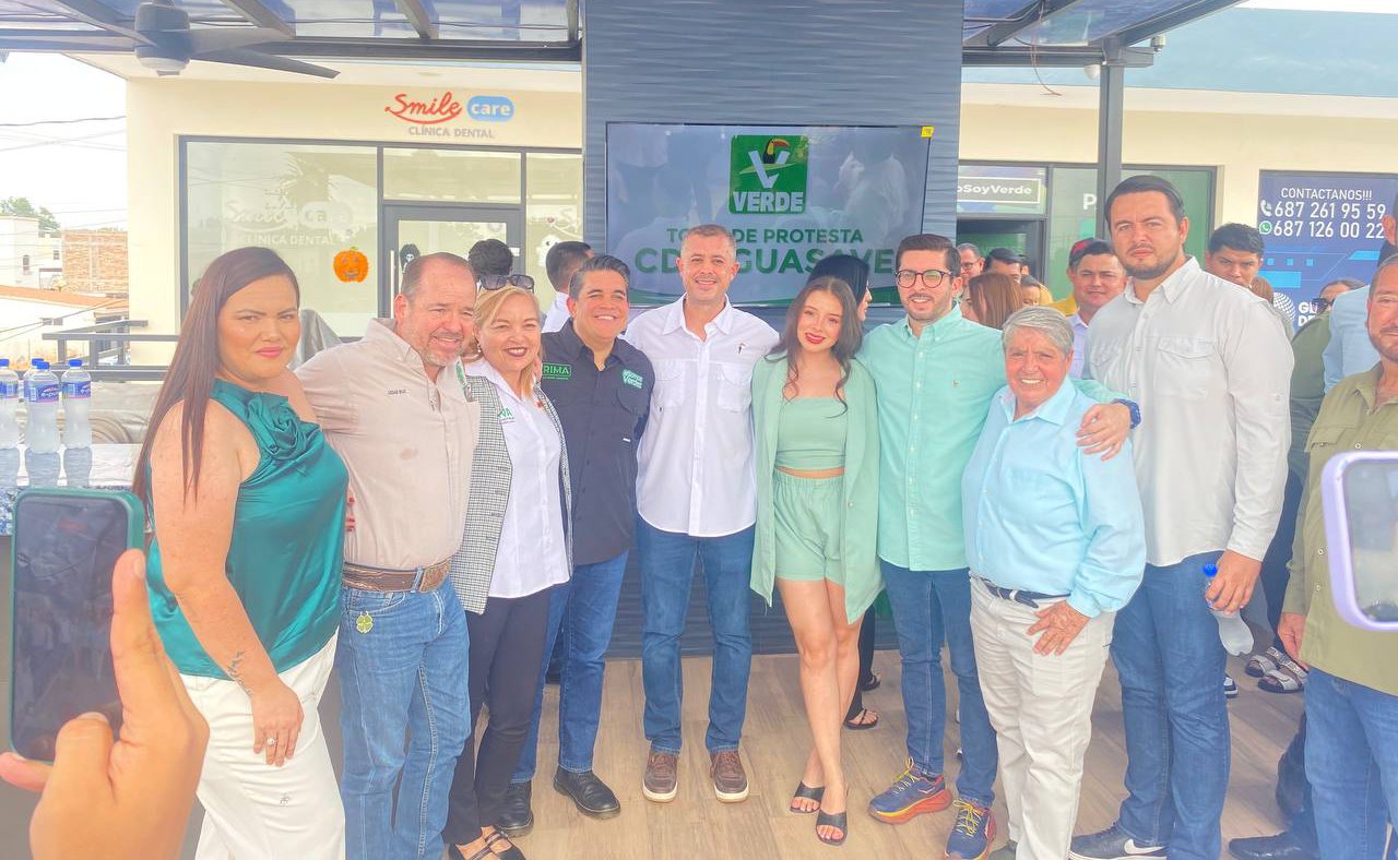 estrena oficinas el partido verde ecologista en guasave equipo