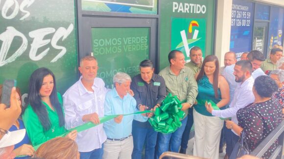 Estrena oficinas el Partido Verde Ecologista y suma a otro síndico municipal en Guasave, Sinaloa