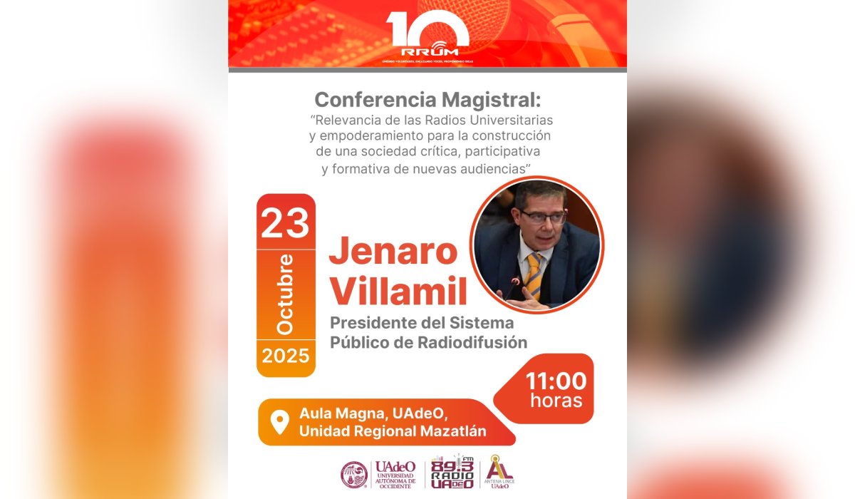 UAdeO organiza evento de Red de Radios Universitarias de México en Mazatlán, Sinaloa