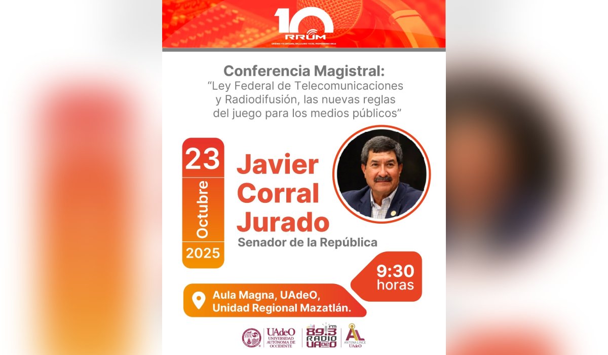 UAdeO organiza evento de Red de Radios Universitarias de México en Mazatlán, Sinaloa
