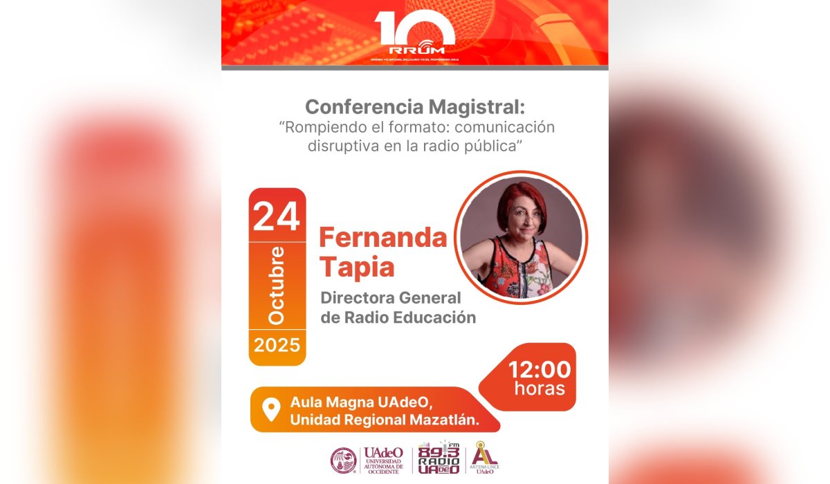 UAdeO organiza evento de Red de Radios Universitarias de México en Mazatlán, Sinaloa