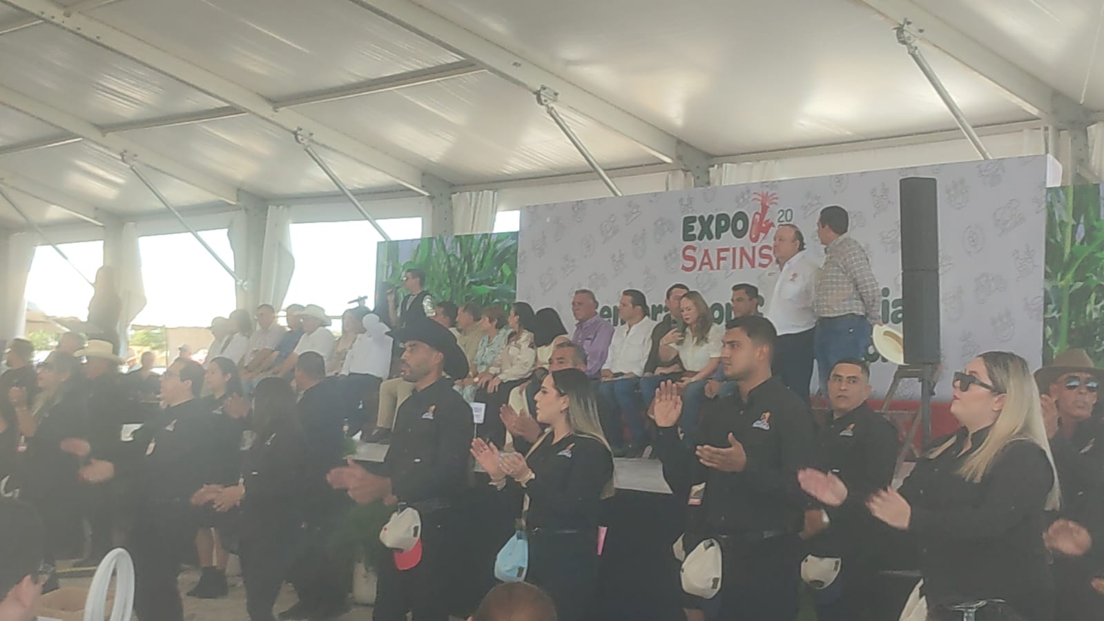 Inauguran Expo Safinsa, en Valle del Carrizo, Ahome