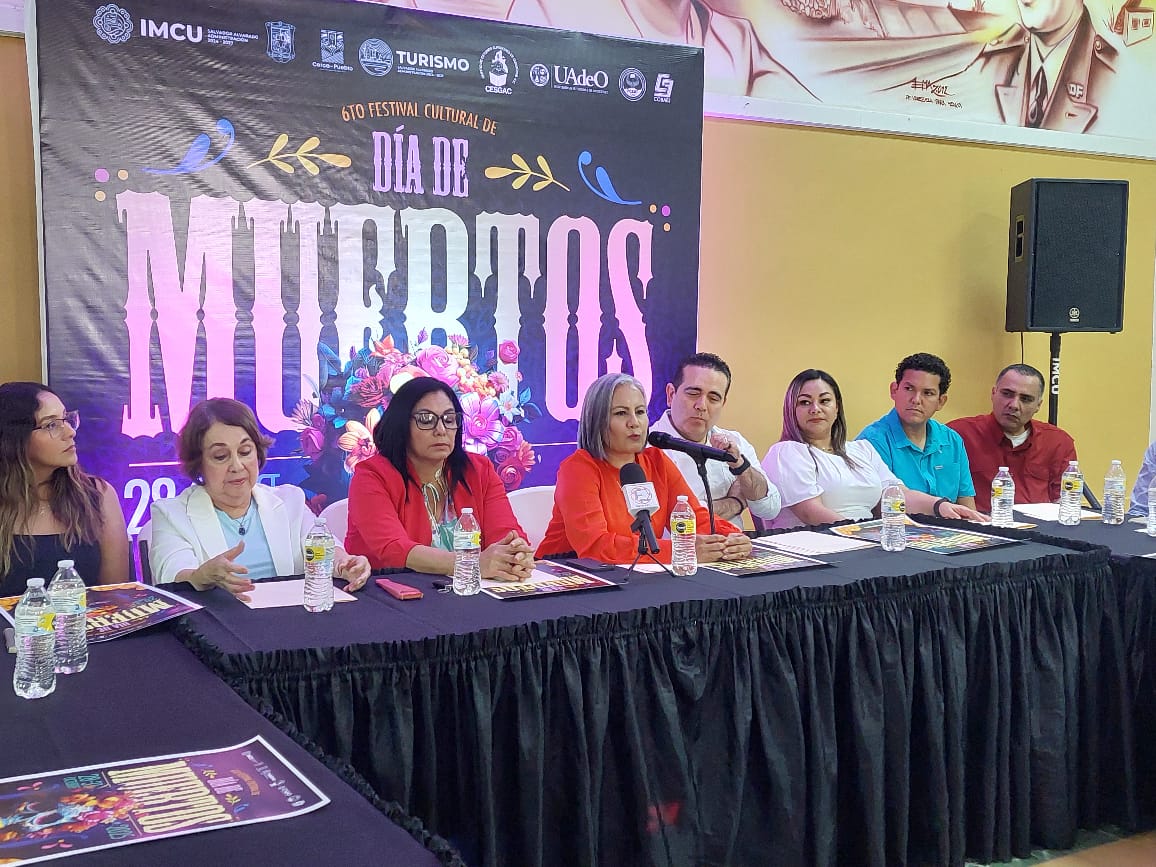 Anuncian el Festival del Día de Muertos en Guamúchil