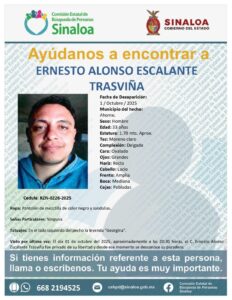 Ficha de búsqueda de Ernesto Alonso Escalante Trasviña