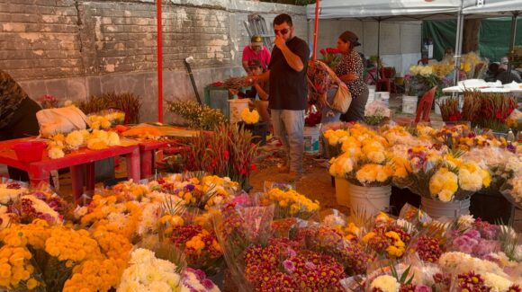 ¡Listos! Floristas de Los Mochis Sinaloa logran abastecerse a tiempo pese a los bloqueos de carreteras en el estado