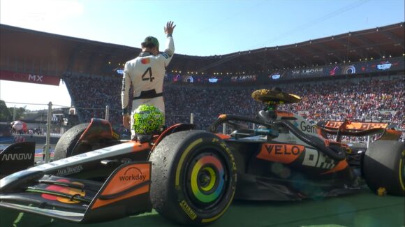 Lando Norris conquista el Gran Premio de México 2025