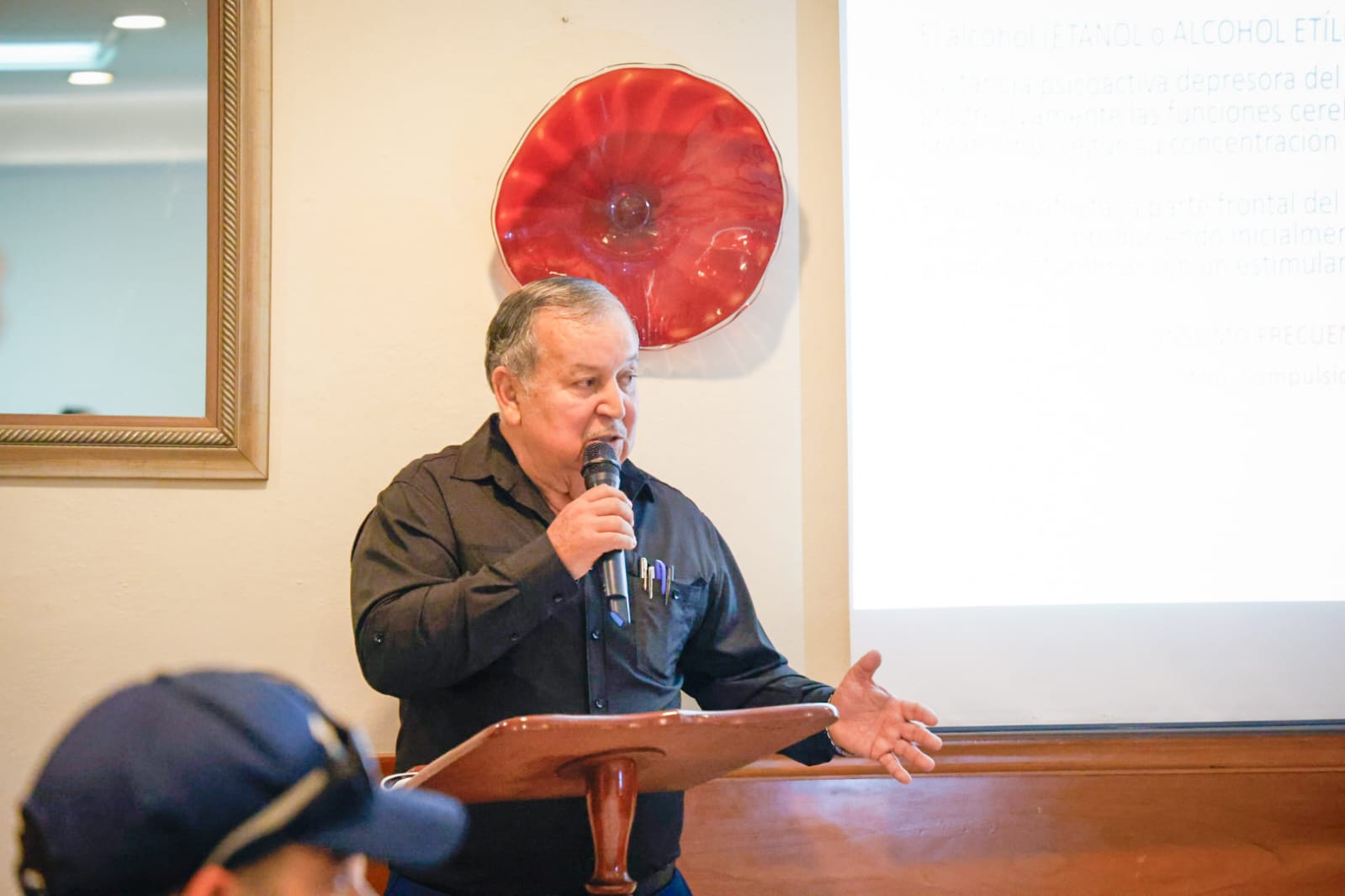 Francisco M, integrante de Alcohólicos Anónimos