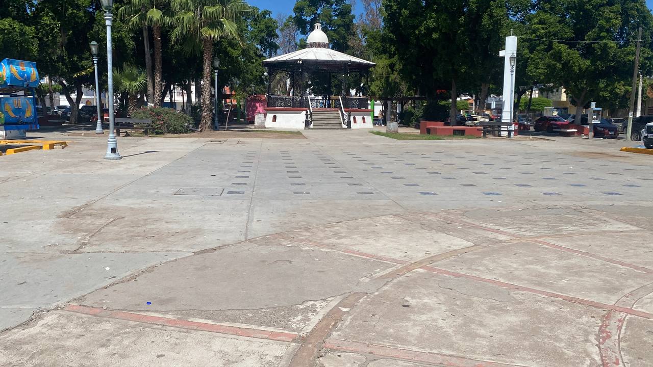 Fuente de la Iglesia del Rosario en Guasave, Sinaloa