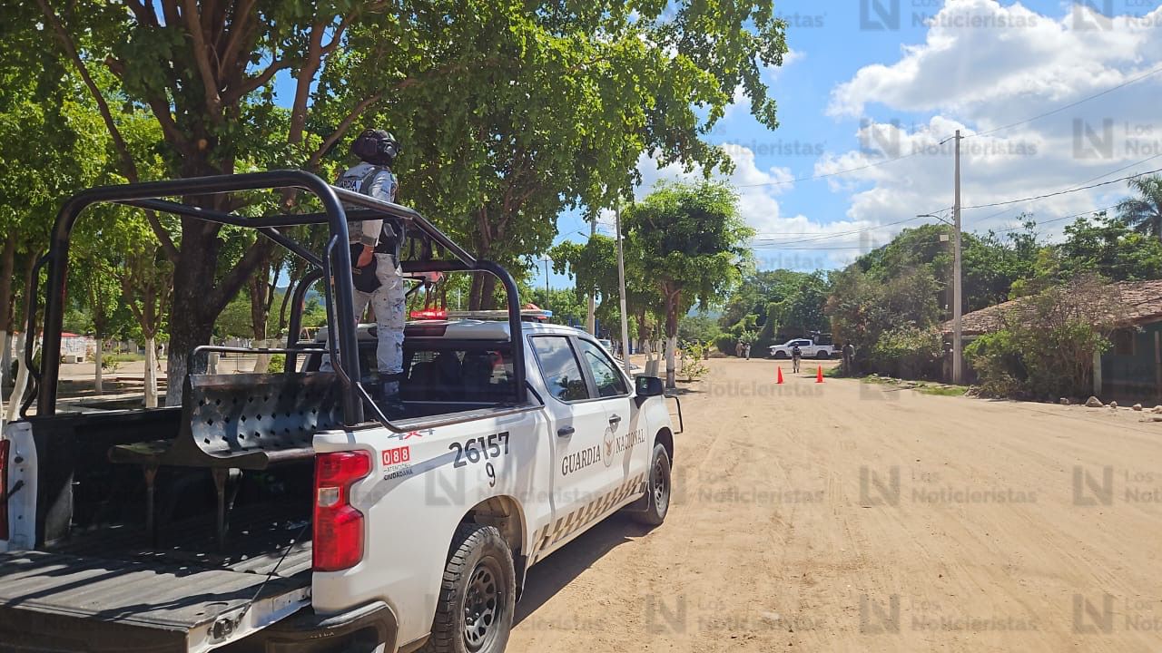 Fuerzas federales en Tepuche, Culiacán, tras enfrentamiento