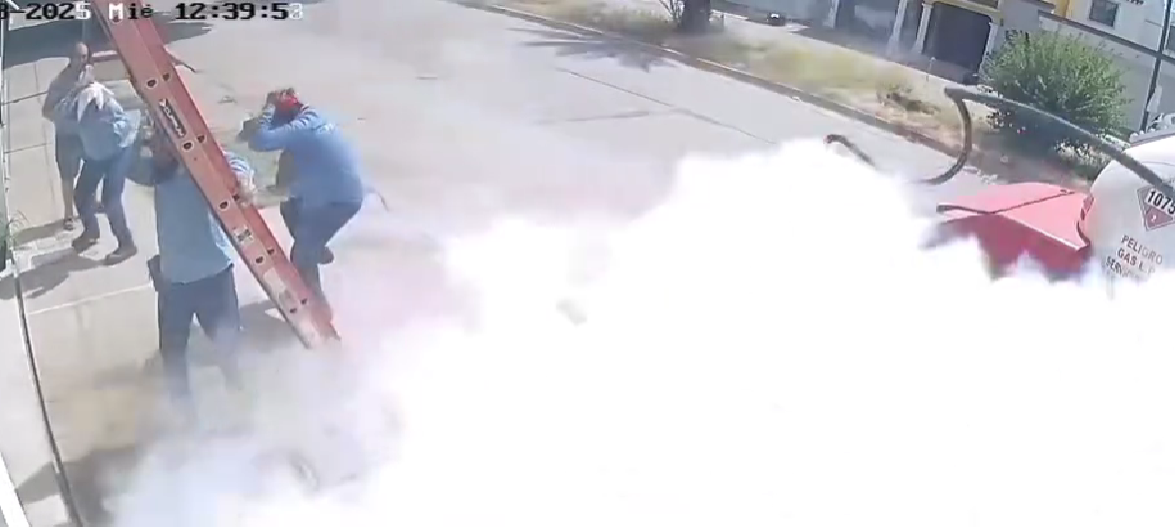 fuga de gas LP en Los Mochis