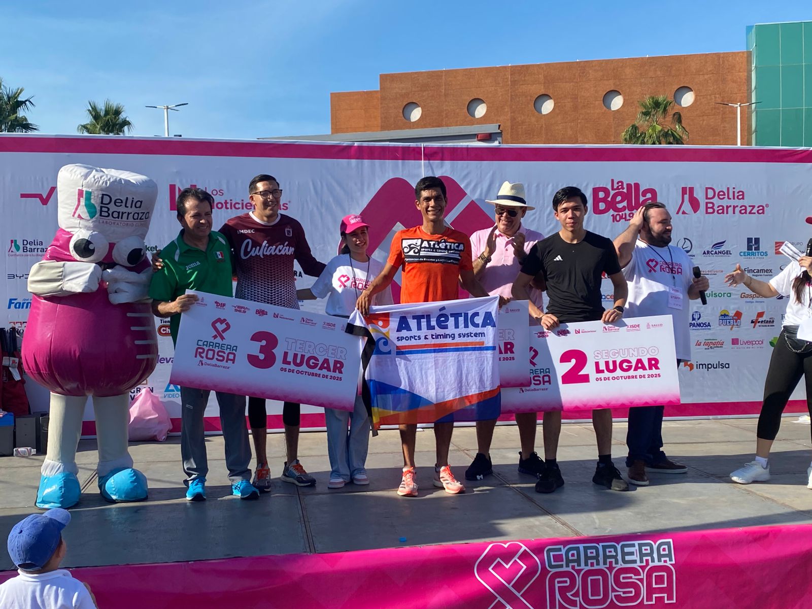 Ganadores de la Carrera Rosa Delia Barraza 2025