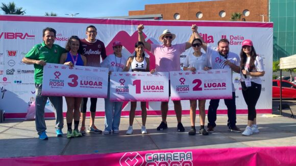 Estos son los ganadores de la Carrera Rosa Delia Barraza 2025 en Culiacán, Sinaloa