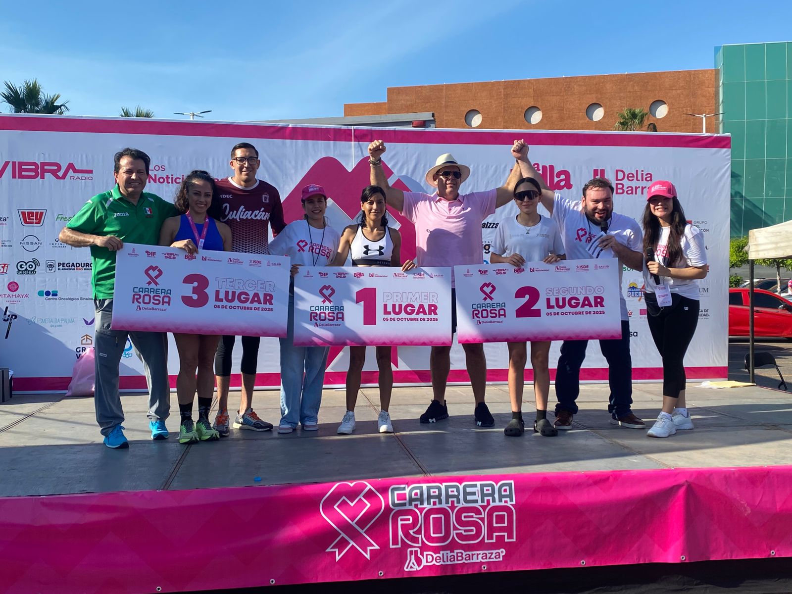 Ganadores de la Carrera Rosa Delia Barraza 2025