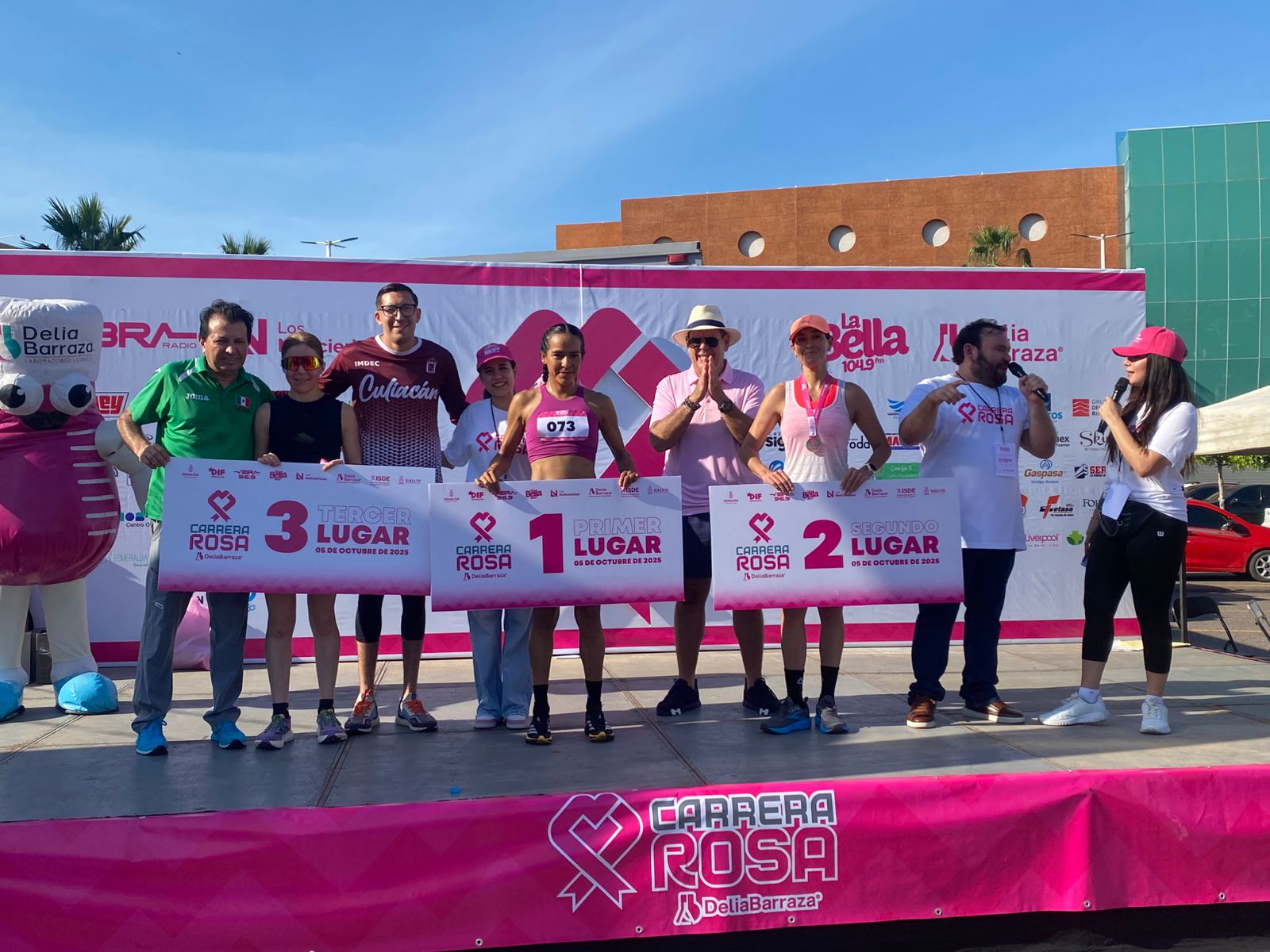 Ganadores de la Carrera Rosa Delia Barraza 2025