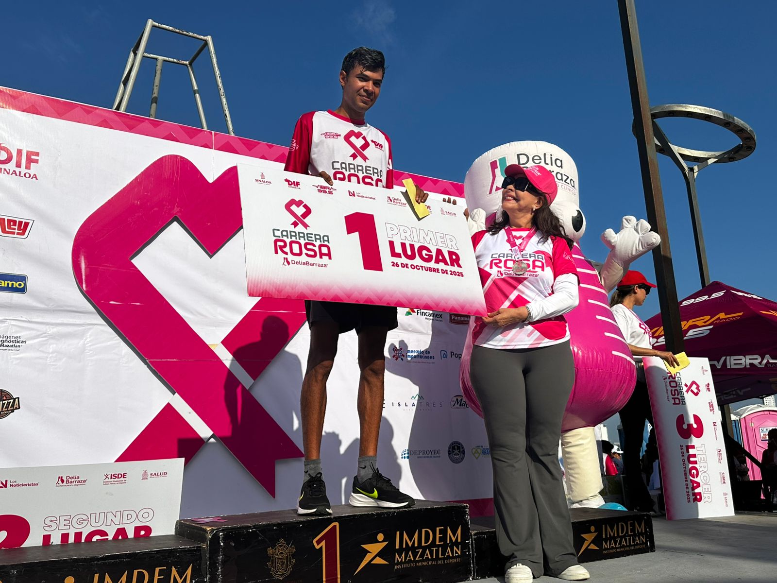 Carrera Rosa 2025 en Mazatlán, Sinaloa